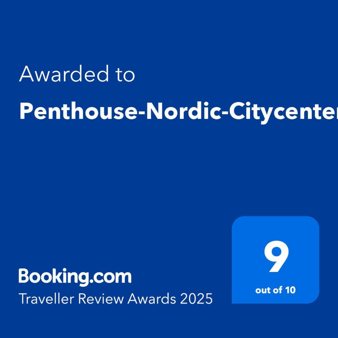 Penthouse-Nordic-Citycenter-Balcony Kopenhag Dış mekan fotoğraf